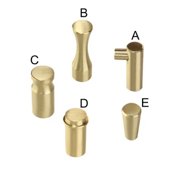 

Modern Brass Hooks Wall Door Clothes Coat Hat Hanger Kitchen Bathroom Rustproof Towel Hooks-1Pack