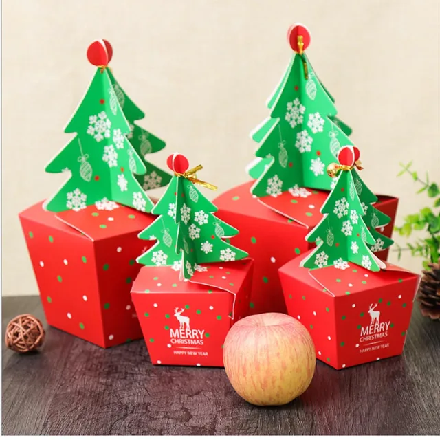 fashion christmas tree red