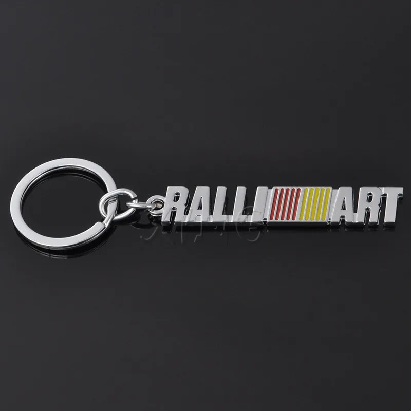 Брелок для ключей автомобиля брелок для ключей с брелком-держателем для ключей брелок для Mitsubishi Ralliart Lancer 9 10 Asx для Outlander, pajero L200 стайлинга автомобилей