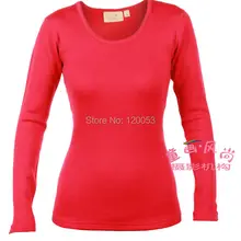 Тяжелая 400GSM интерлок материал женские австралийская мериносовая шерсть нижнее белье Топ, Женская мериносовая шерсть Baselayer