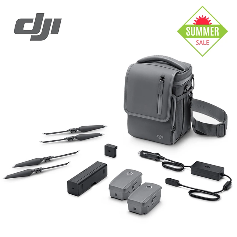 

DJI Mavic 2 Fly More Kit Multiple Intelligent Flight Batteries for a longer flight compatible with Mavic 2 Pro and Mavic 2 Zoom
