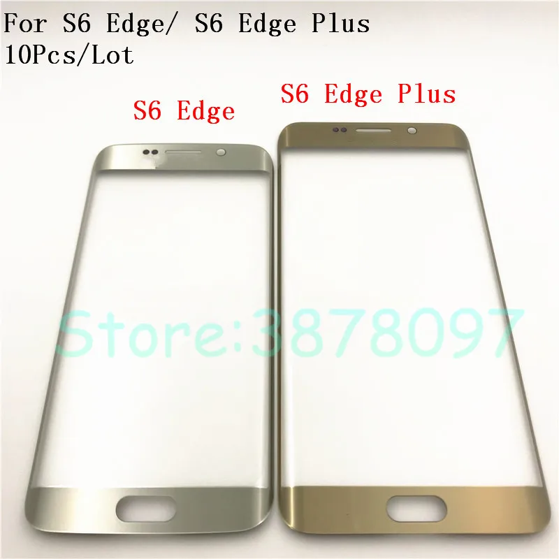 10 шт./лот сменная панель сенсорного экрана для Samsung Galaxy S6 edge G925 5 1 дюйма/S6 Edge Plus 7
