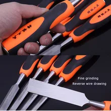 Набор стамесок стальное лезвие долото кладка инструмент для резьбы ручной инструмент набор