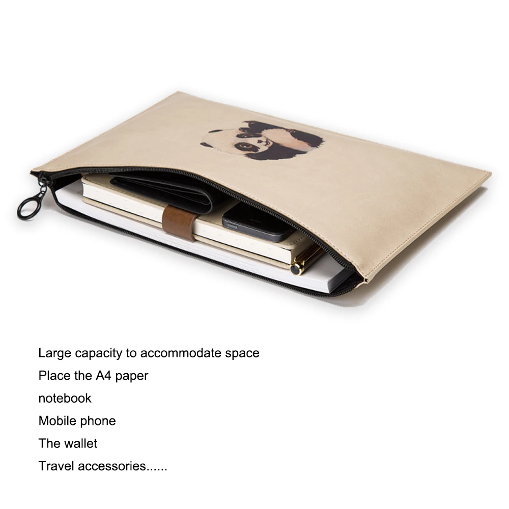 Высококачественная сумка для файлов на молнии PUA4, водонепроницаемая офисная сумка для файлов, папка для канцелярских принадлежностей, Сумка для документов, канцелярские товары, офисные принадлежности