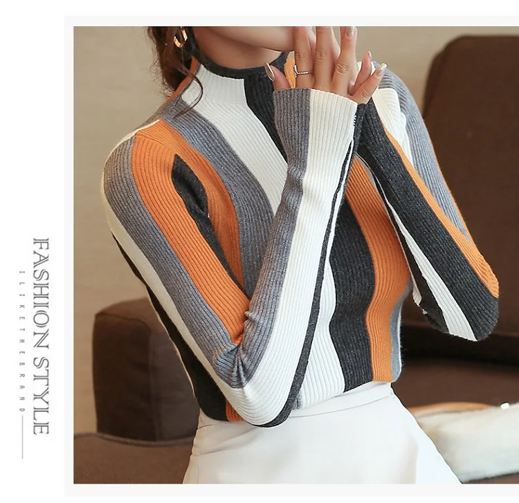 FREE SHIPPING 2021 Sweater Knit Turtleneck OG0773