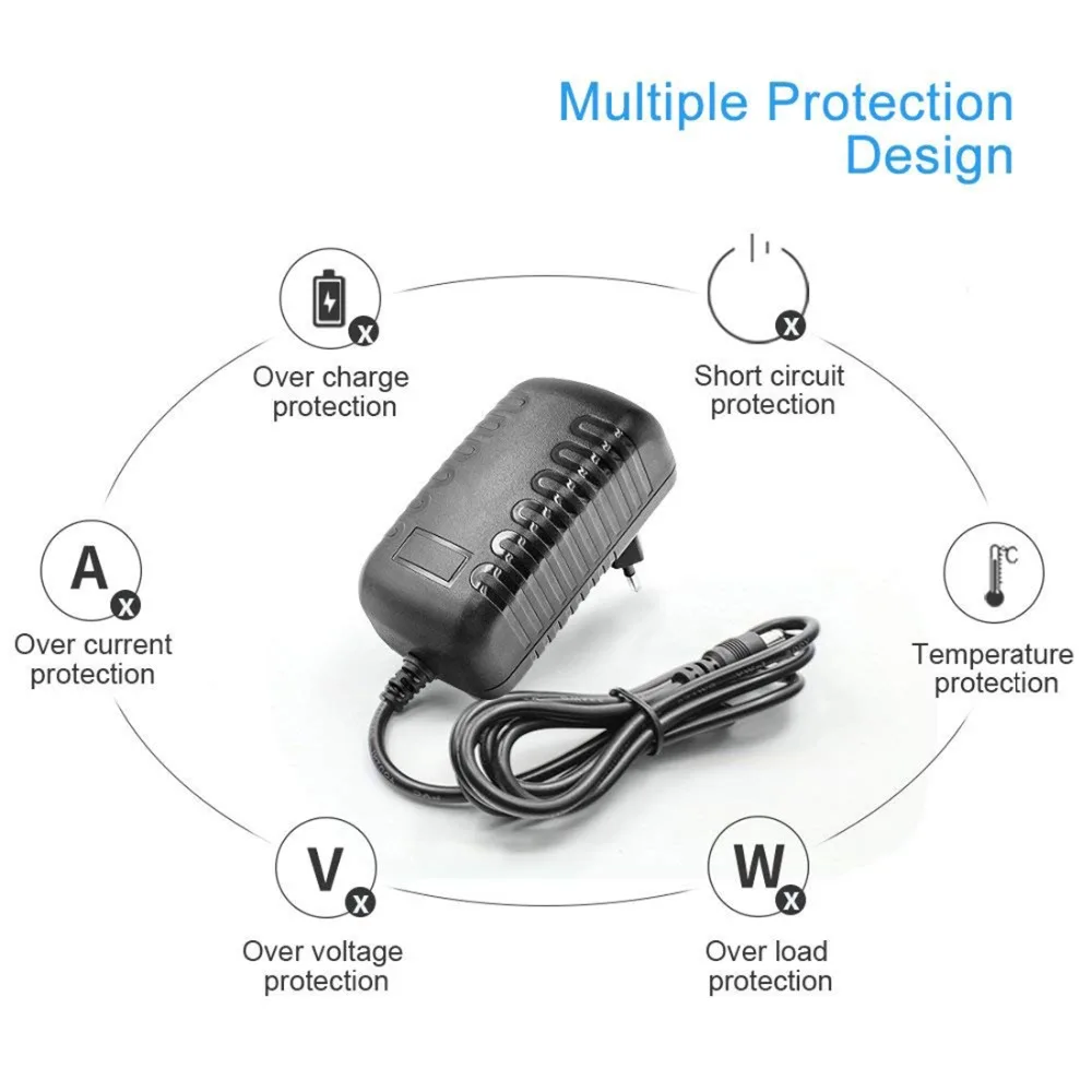 12V Мощность адаптер 1A/2A/5A/8A/10A AC100-240V для DC12V трансформатор Зарядное устройство Питание