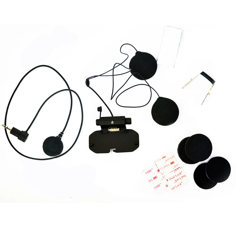 Original Motorcycle Bluetooth Helmet Headset Base Accessories Kit Soft