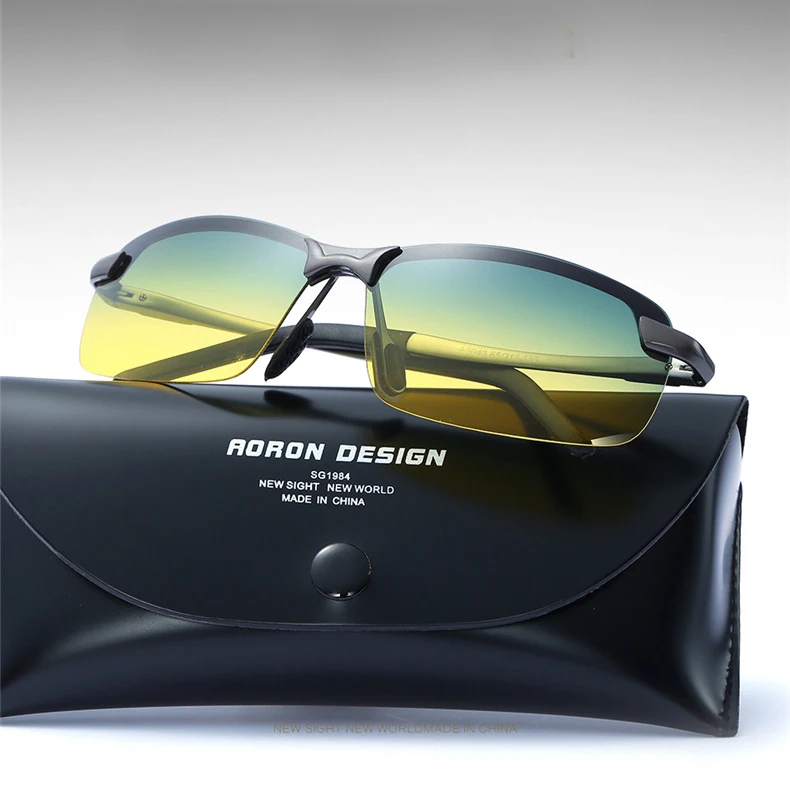 2019 поляризационные солнцезащитные очки-авиаторы вождения Рыбалка мужское зеркало солнцезащитные очки дешевые Брендовая дизайнерская