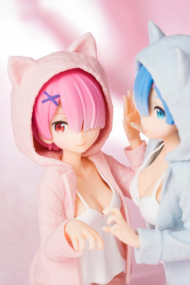 Re Zero Японские Аниме фигурки Re: жизнь в другом мире от Zero Rem ram фигурка ПВХ Коллекционная модель игрушки куклы