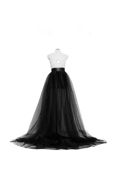 

hirigin Summer Women Tutu Mesh Skirt 2019 New Arrival Long Maxi Skirt Party Wedding Prom Elastic Waist Princess Tulle Skirts