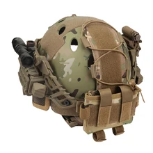Tactical Helmet Battery Pouch MK2 Helmet Battery Pack FAST Helmet Balance Weight Bag for Airsoft Hunting Outdoor Sports Tactical Helmet Battery Pouch MK2 Helmet Battery Pack FAST Helmet Balance Weight Bag for Airsoft Hunting Outdoor Sports