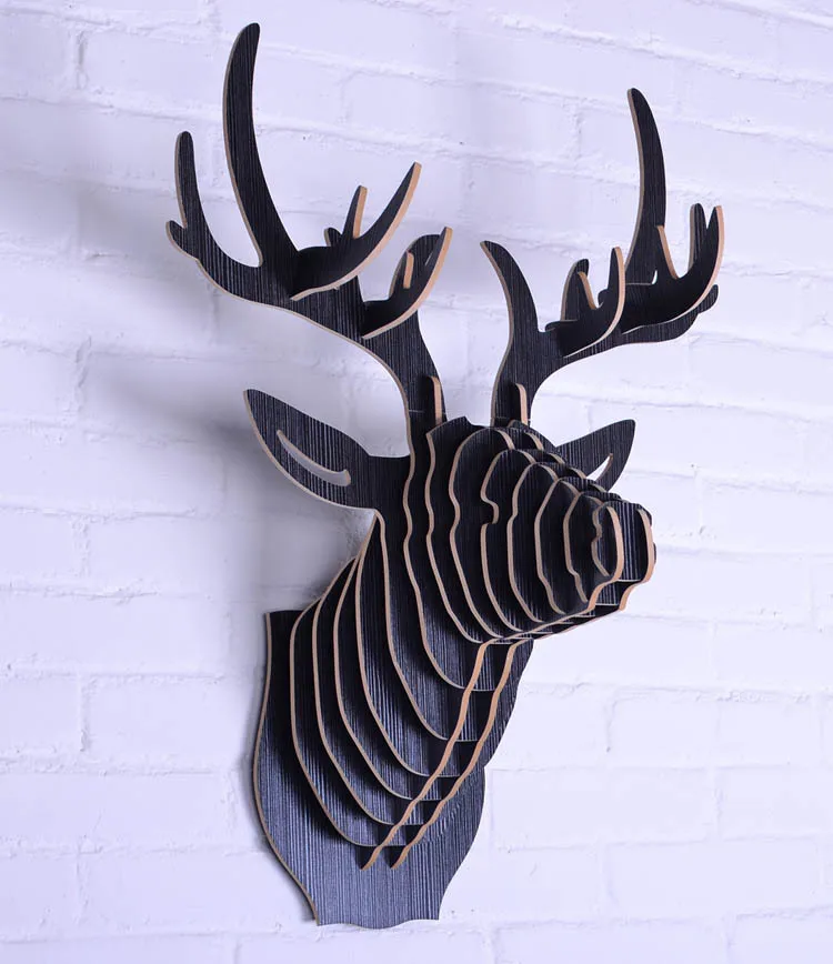 Роспись стен в интерьере. Детский декор в скандинавском стиле. Декоративные головы. Зверюшки для декораций. Декор животных.