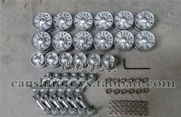 Henglong 3878 1 1/16 RC тяжелый бак обновленные детали стальная коробка