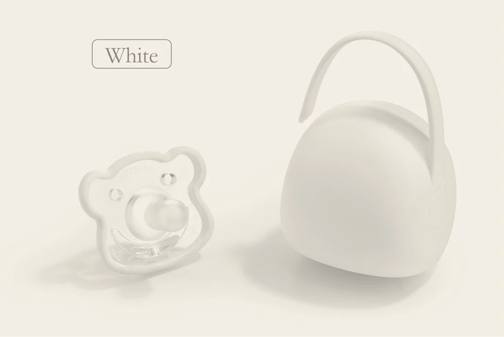 white pacifier