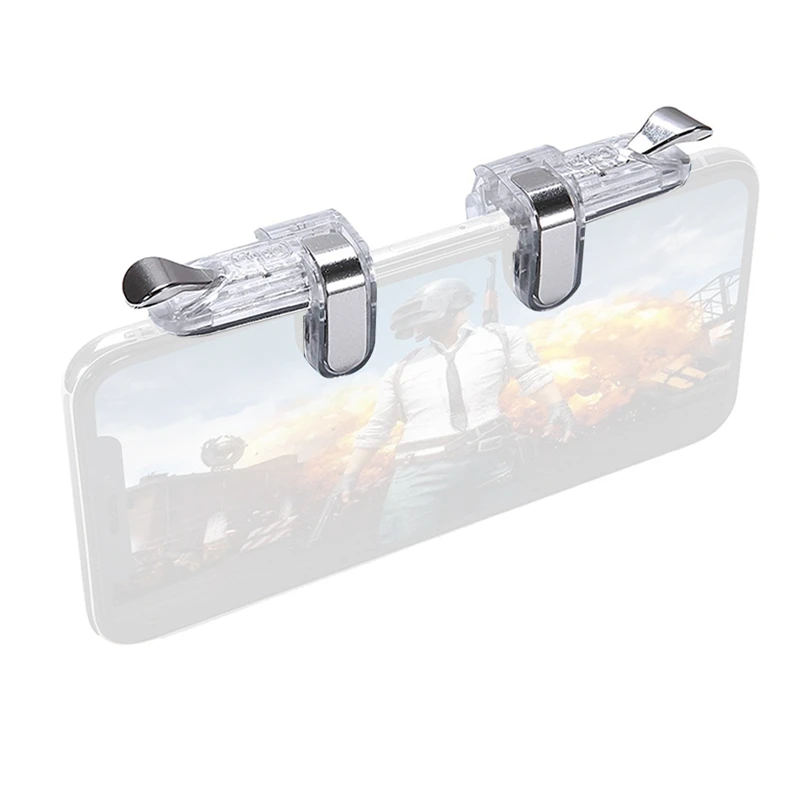 

1 Pair Mobile Controller, Mobile Game Controller For 4.5-6.5 Inch Android Ios Compatible Phone