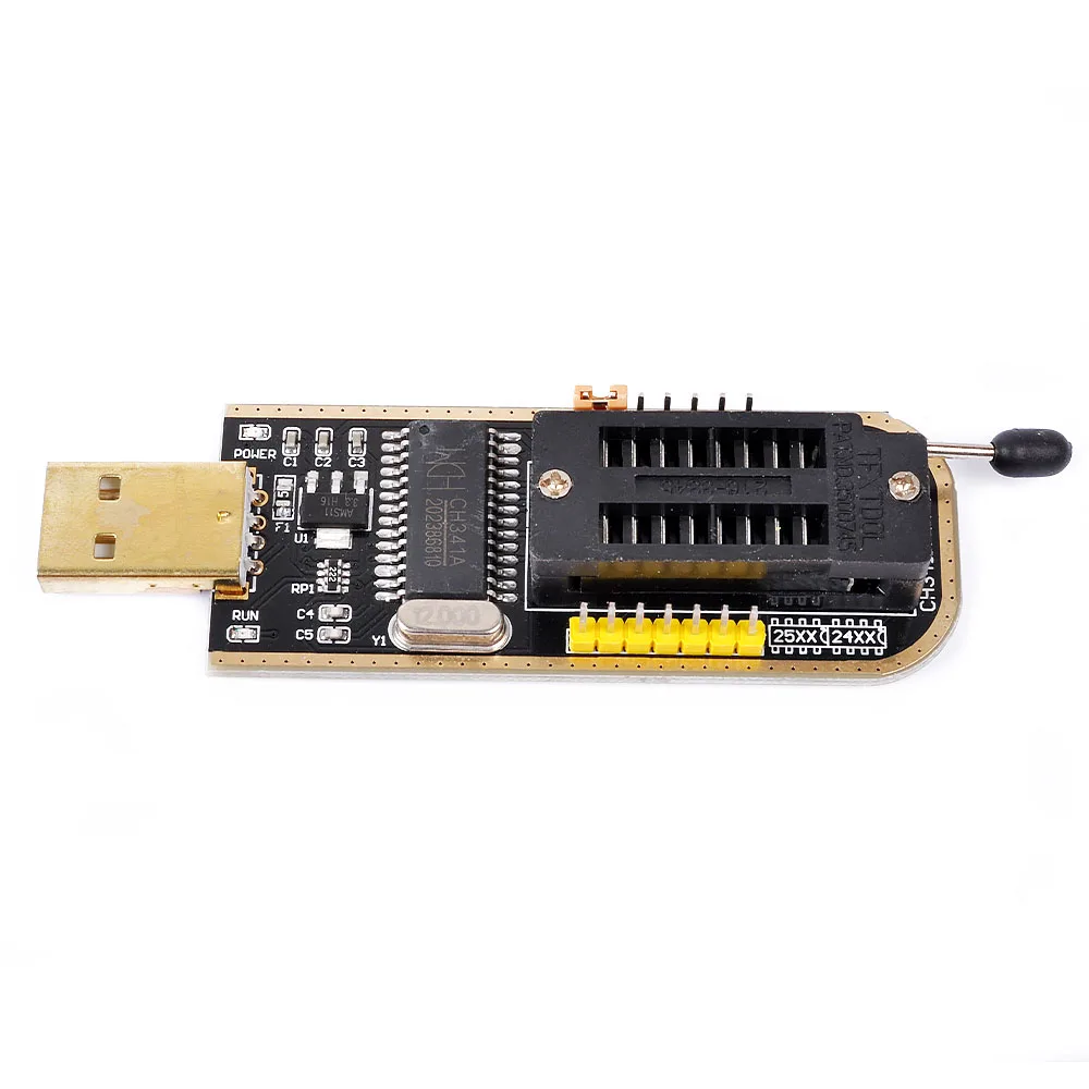 1 шт. CH341A CH341 24 25 серии EEPROM Flash BIOS USB программатор с программным обеспечением и драйверами # Hbm0156