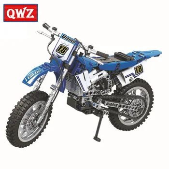 

Technic City Moto Cross Bike Building Blocks Set DIY Bricks Classic Model Kids Toys For Children Gift
