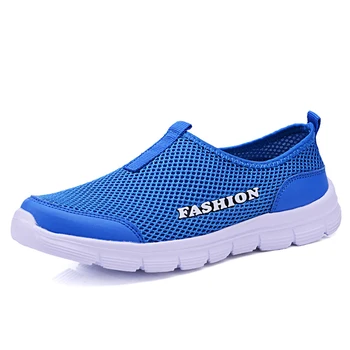 

Summer New Men Sandals Air Mesh Women Casual Shoes Lightweight Breathable Water Slip-on Shoes Women Sneakers Sandalias Mujer