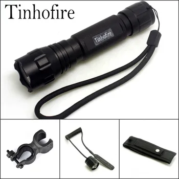 

Tinhofire WF-501B 5 Mode 2000 Lumen XML T6 L2 LED Mini Flashlight Torch Lanterna with Remote Pressure Switch For Fishing Hunting