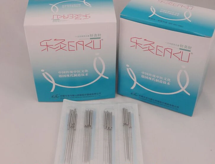 free shipping EACU Disposable acupuncture needle 500pcs/box sterilized