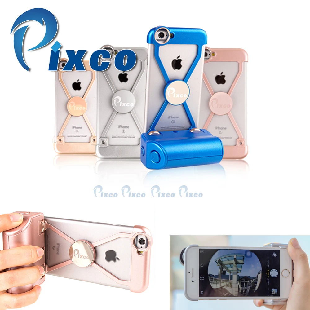 

Pixco Selfie Sticks suit for iPhone case 4.0 bluetooth adapter bluetooth camera remote Shockproof phone case Suit For I6