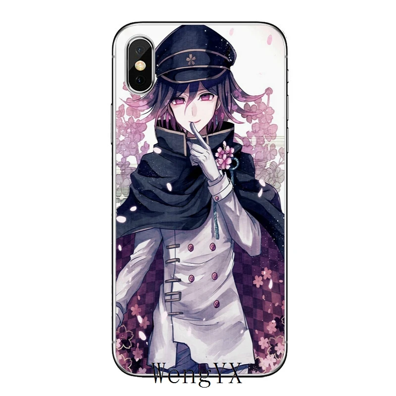 Мягкие аксессуары чехол для телефона Samsung Galaxy S3 S4 S5 S6 S7 edge S8 S9 Plus mini Note 3 4 5 8 Kokichi Ouma