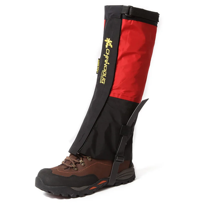 

Leg Gaiters Fabric Waterproof Gaiter Snow Gaiter For Skiing Camping And Hiking 1 Pair Camouflage Red Blue