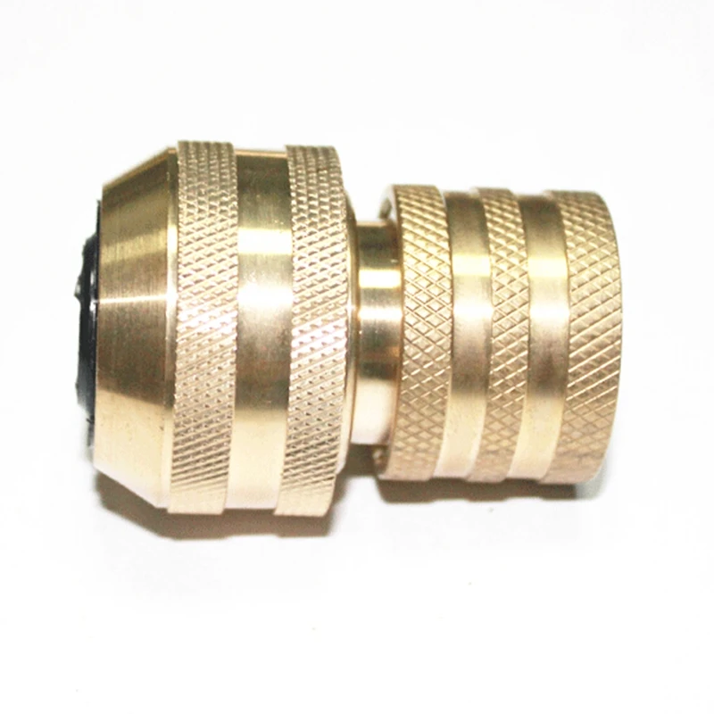 Buy 1PCS/Bag 3/4" Pipe Fittings Water Pipe Head Quick Disconnect Coupling BRASS