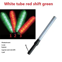 54 см* 4 см, верхняя одежда, белая трубка светодиодный красный переключения зеленый предупреждление о безопасности дорожного движения дубинка