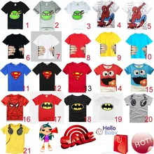 HOT 2017 New Summer children clothes boys girls unisex t shirt cartoon Minions kids short sleeve t-shirts 100% cotton