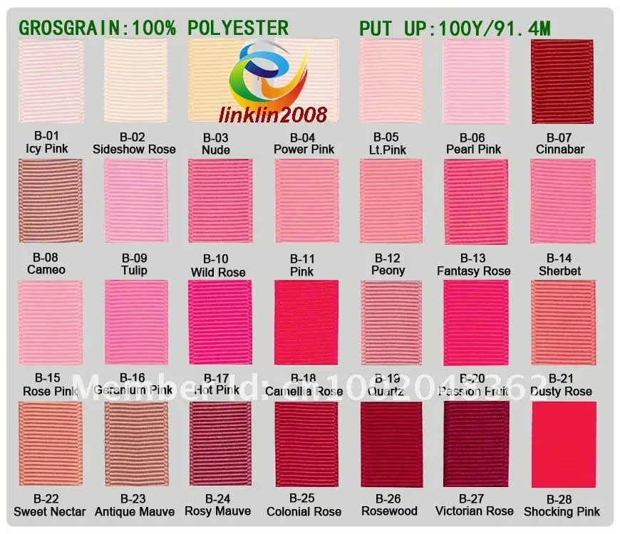 3/"(10 мм) 100 метров сплошной Цвет Grosgrain ленты от 196 Цвета