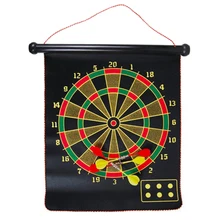Магнитный дартс костюм стекающий дротик доска 12 дюймов 15 дюймов 17 дюймов двухсторонний Дартс пластина безопасности игла Дартс дома фитнес оптом