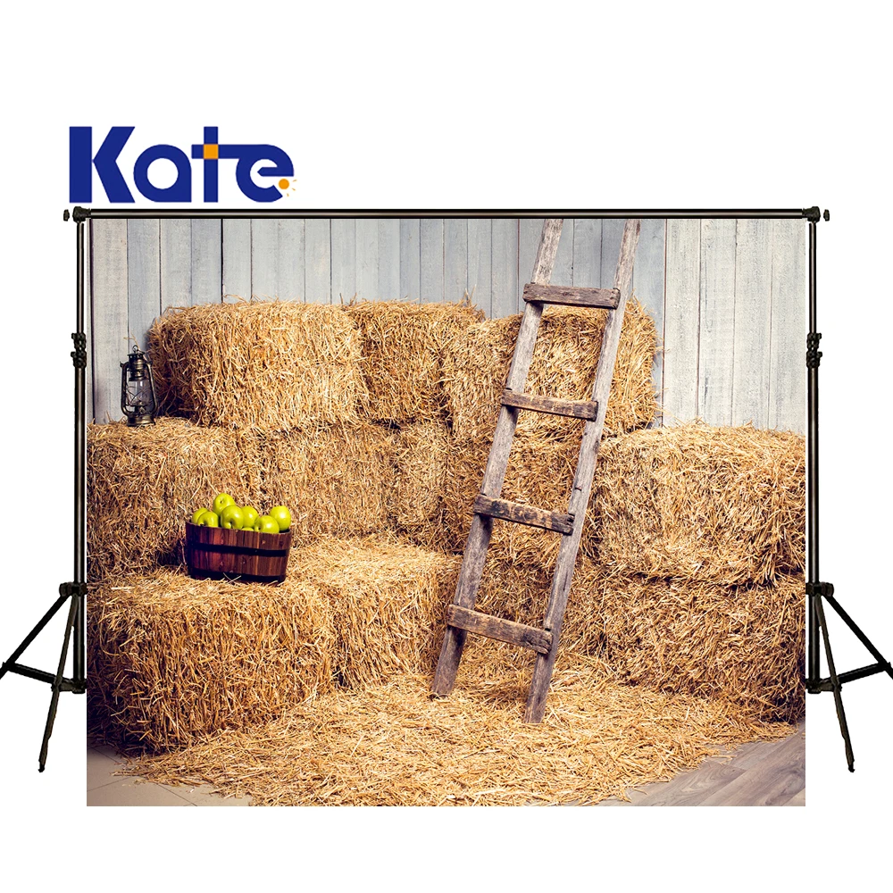 

KATE Photography Backdrops 8x8ft Naturism Children Photos Backdrop Newborn Haystack Background for Children Shoot Studio