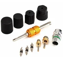 Replacement Car A/C System Maintenance Kit R134a Valve Core Service Remover Kit a new internet service provider billing system