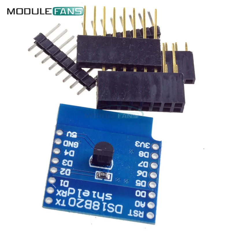 DS18B20 для WeMos D1 Мини модуль датчика температуры Wifi измерения WIFI Плата расширения