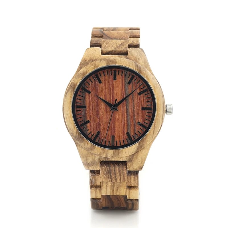 2017 BOBO BIRD Watch Men Brand Handmade Wood Watches Luxury Wooden Band Casual Wristwatches relogio masculino C-K27