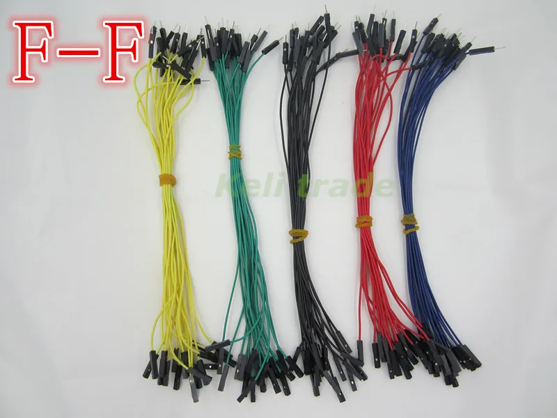 

HAILANGNIAO 500pcs 20cm 2.54mm 1pin Female to Female jumper wire Dupont cable
