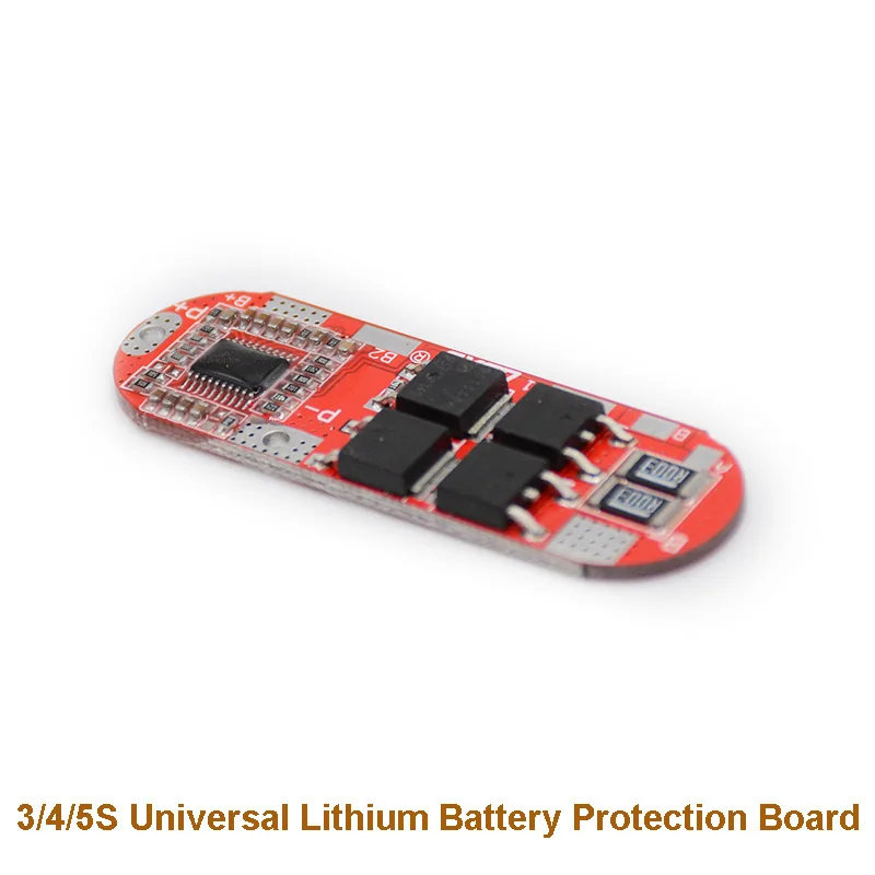 1S/2S/3S/4S литий ионная литиевая батарея 18650 зарядное устройство PCB 5S Lipo Cell Module с