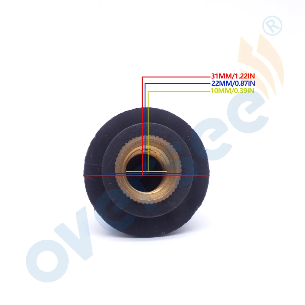 OVERSEE 647-45616-02 AFTERMARKET REPLACES FOR Yamaha 647-45616-02-00 NUT,PROPELLER
