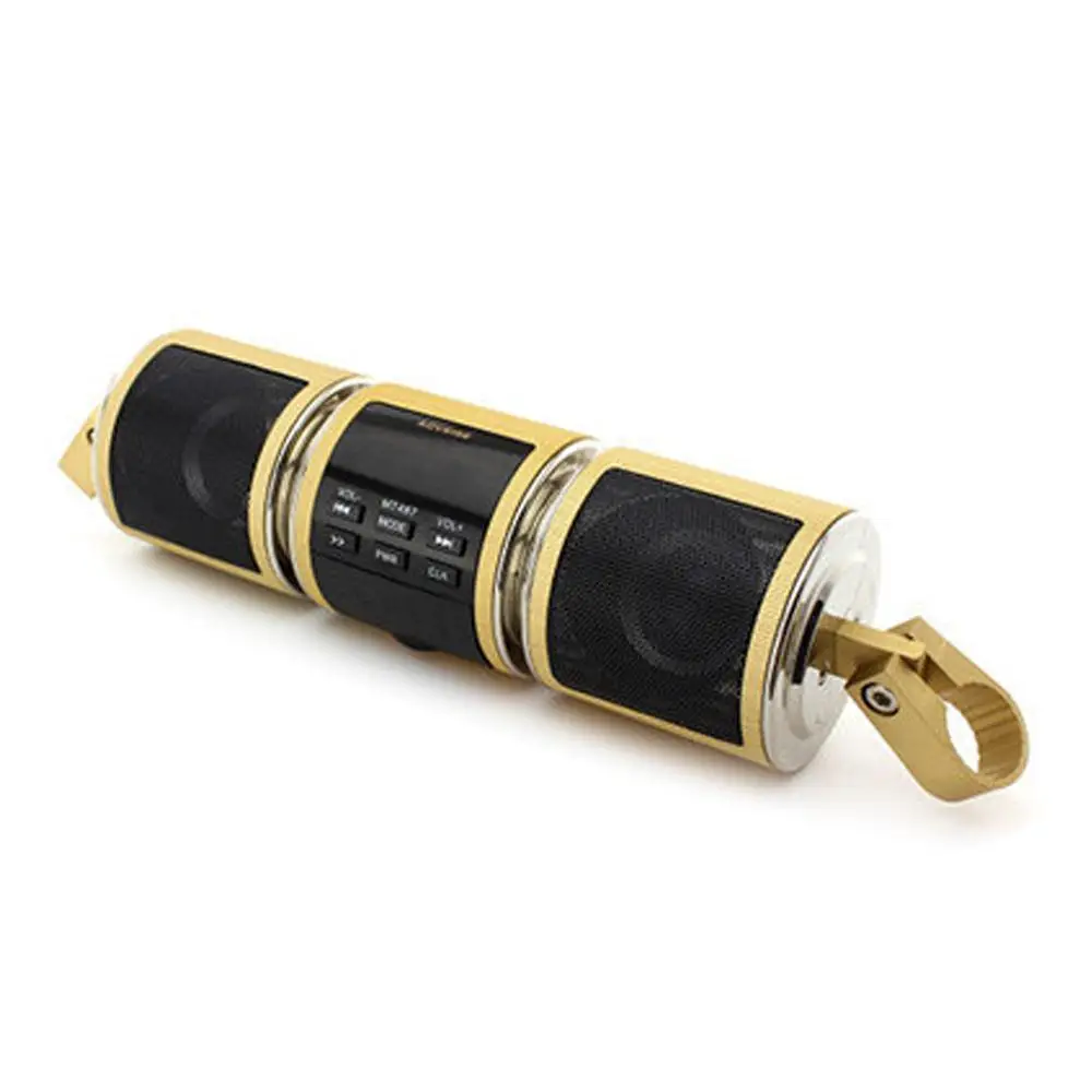 

Motorcycle LCD Display AUX Bluetooth Speaker Durable MP3 Player Motorcycle Speaker Waterproof Audio Speaker