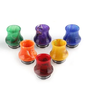 

Yunkang Electronic Cigarette Atomizer 810 stailless steel Resin Drip Tip for All 810 thread tanks BIG BABY