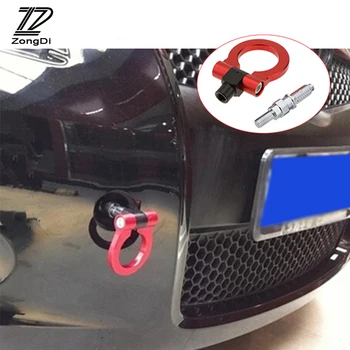 

ZD Car Auto Trailer Ring Hook Vehicle Towing Hanger For Hyundai Solaris Buick Cadillac Chevrolet Aveo Ford Focus 2 3 1 Fiesta