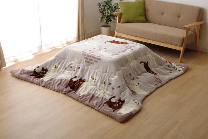 2pcs/set Washable Kotatsu Futon&Mattress 190x190cm/190x240cm Patchwork Cotton Soft Friendly Quilt Japanese Kotatsu Table Cover 2pcs/set Washable Kotatsu Futon&Mattress 190x190cm/190x240cm Patchwork Cotton Soft Friendly Quilt Japanese Kotatsu Table Cover