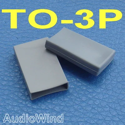 

( 10 pcs/lot ) TO-3P Transistor Silicone Rubber Cap, Insulator.