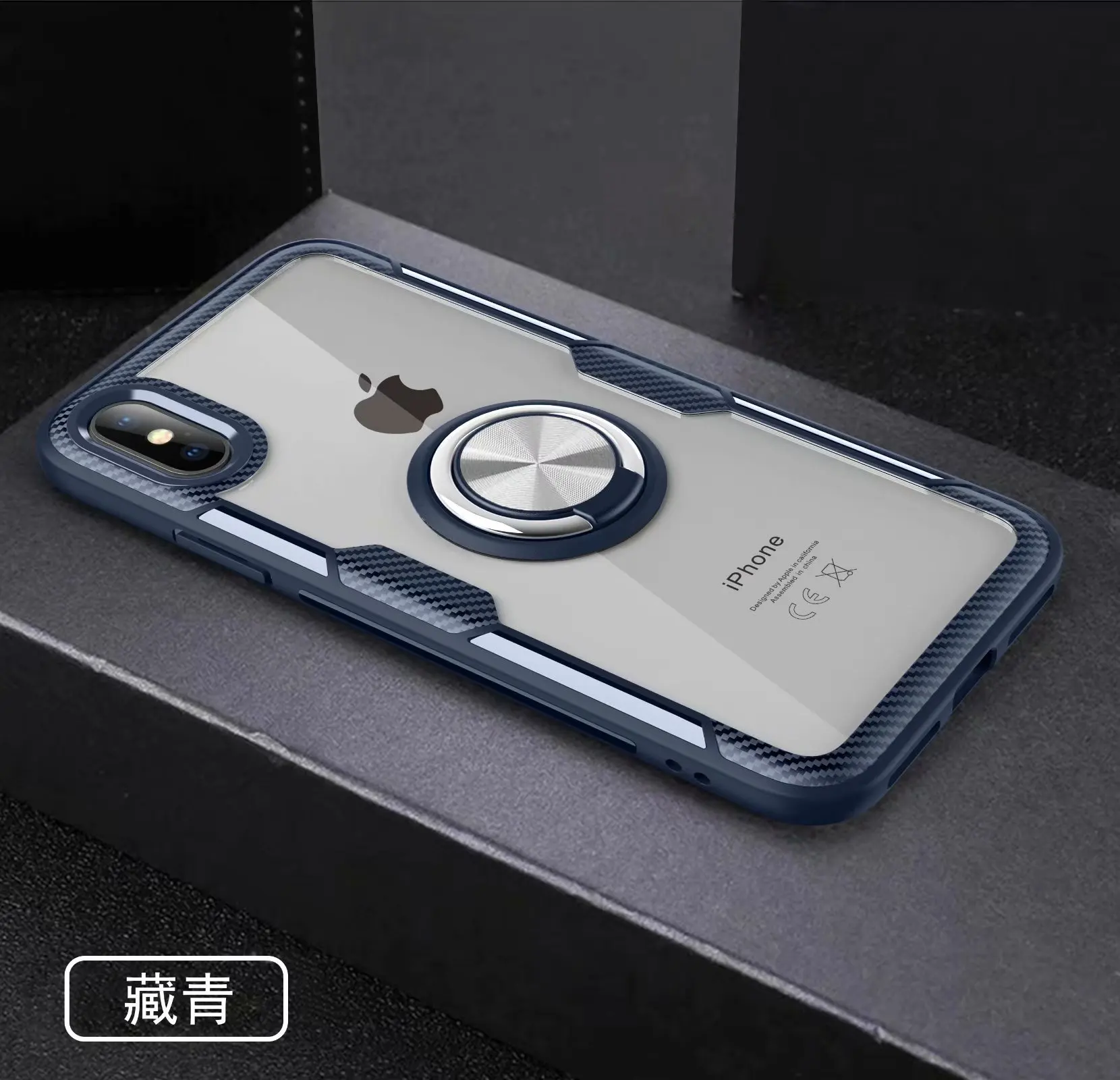 LeYi iPhone XS/iPhone X Case with Ring Holder Kickstand, Full Body Pro –  leyicase