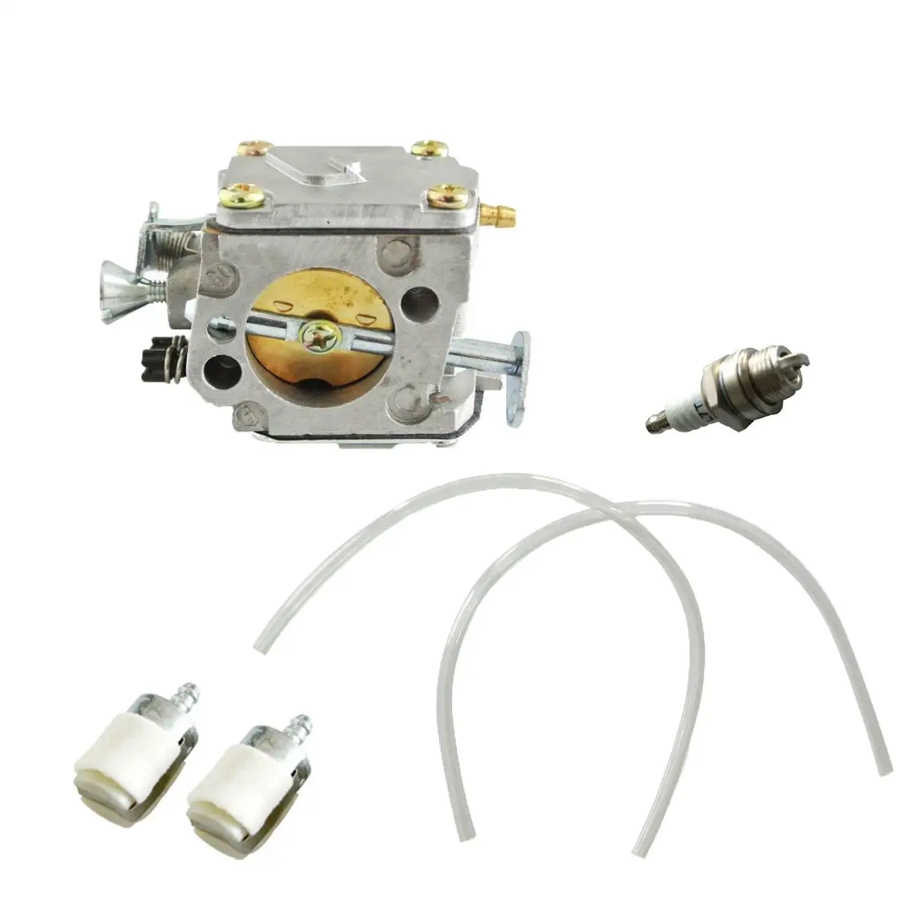 Fuel Pipe Hose Line For Husqvarna 61 66 162 181 266 268 272 281 288 Chainsaw 2pc Chainsaws