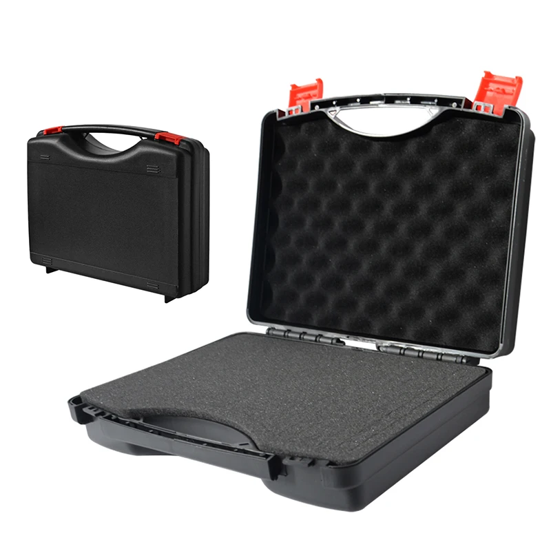 

280x230x80mm ABS Plastic Storage Toolbox Safety Instrument Tool Box Equipment Instrument Tool Case Dry Box Shockproof with Foam