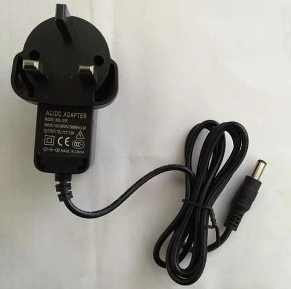 Выход 12V1A 50/60Hz AC/DC адаптер Вход AC 100 V-240 V преобразователь 1000mA Питание UKPlug соответствует европейским стандартам CE Камера лампа