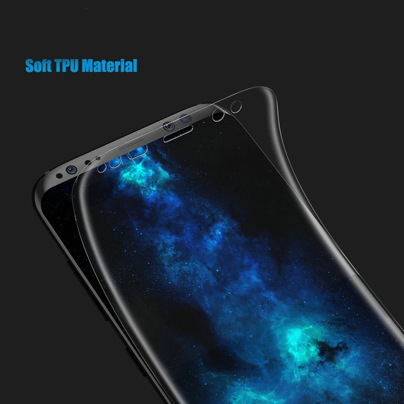 3D изогнутый экран протектор для samsung Galaxy S9 S9Plus S8 S8Plus Note 8 S6 S7 Edge Plus мягкая защитная пленка не закаленное стекло