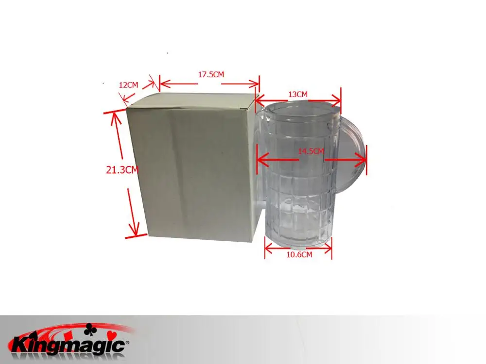 magic tricks professional milk pitcher can't be disassemble easy to be cleaned stage magic